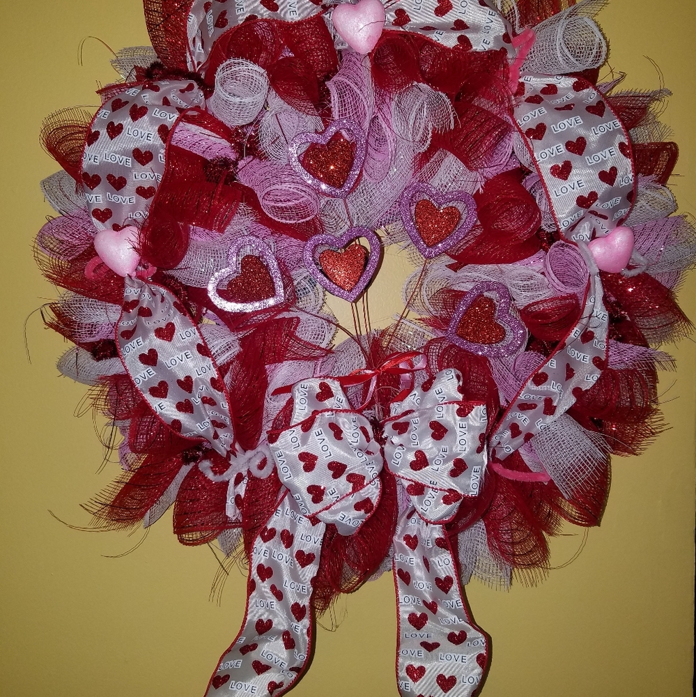 Valentine's Day Wreath